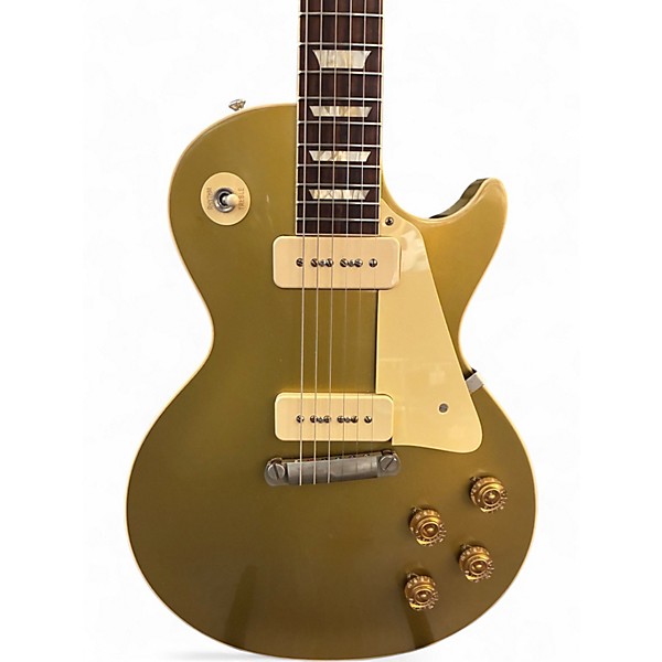 Used 2020 Gibson 1955 CUSTOM SHOP ALL GOLD M2M Gold Top Solid Body Electric Guitar