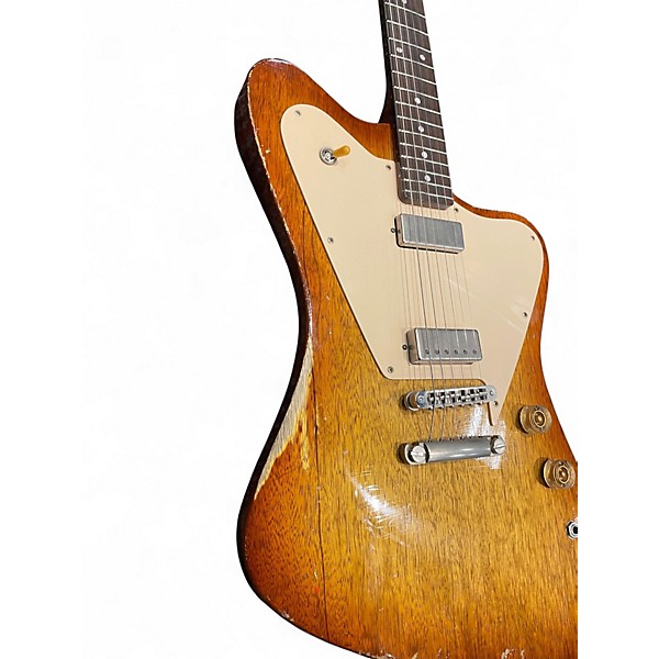 Used Fano Guitars PX6 Heavy Distress Faded Tea Burst Solid Body Electric Guitar