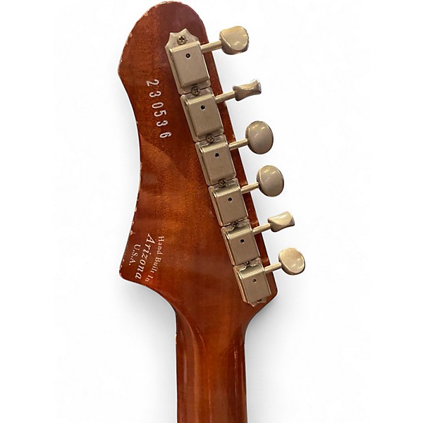 Used Fano Guitars PX6 Heavy Distress Faded Tea Burst Solid Body Electric Guitar