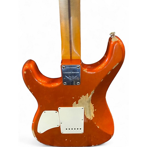 Used 2016 Fender Custom Shop LTD H/S Stratocaster Heavy Relic Candy Tangerine Solid Body Electric Guitar