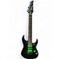 Used Ibanez UV70 Universe Steve Vai Signature 7 String BLACK Solid Body Electric Guitar thumbnail