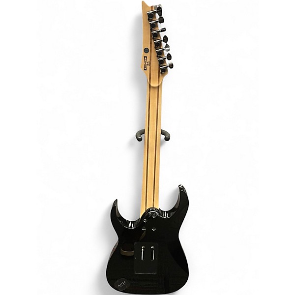 Used Ibanez UV70 Universe Steve Vai Signature 7 String BLACK Solid Body Electric Guitar