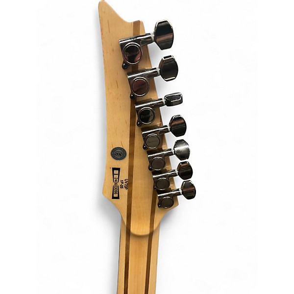 Used Ibanez UV70 Universe Steve Vai Signature 7 String BLACK Solid Body Electric Guitar