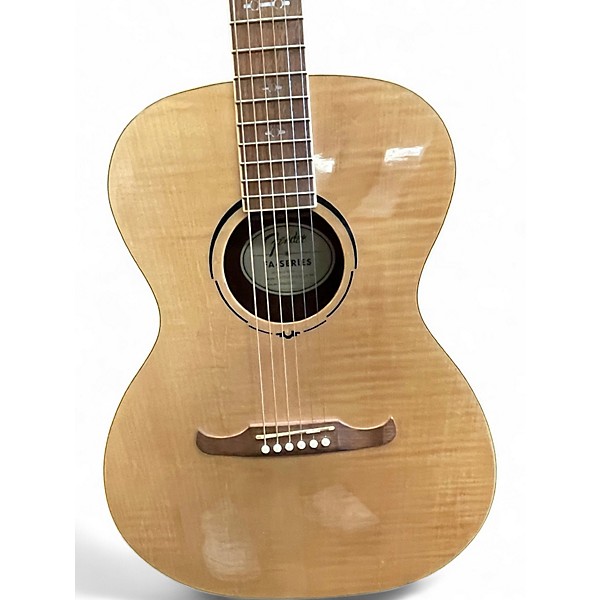 Used Fender FA235E Natural Acoustic Guitar