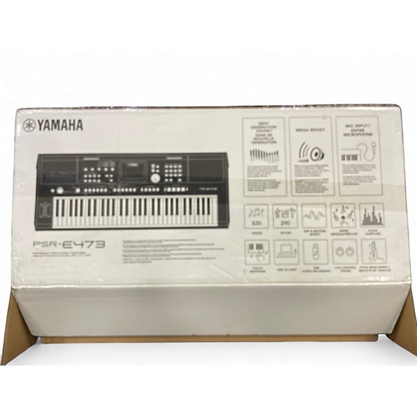 Used Yamaha PSRE473 61 Key Portable Keyboard