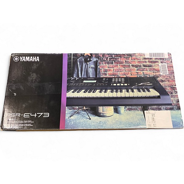 Used Yamaha PSRE473 61 Key Portable Keyboard