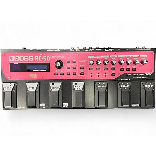 Used BOSS RC50 Loop Station Pedal