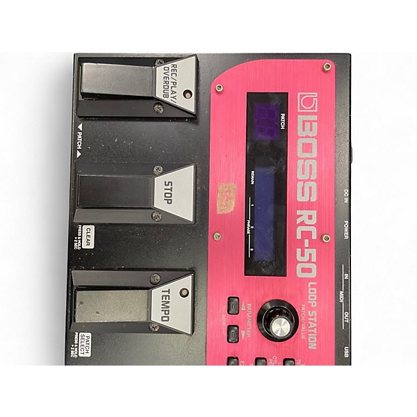 Used BOSS RC50 Loop Station Pedal