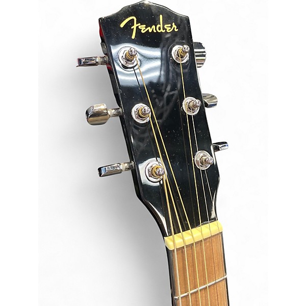 Used Fender CC60S Black Acoustic Guitar
