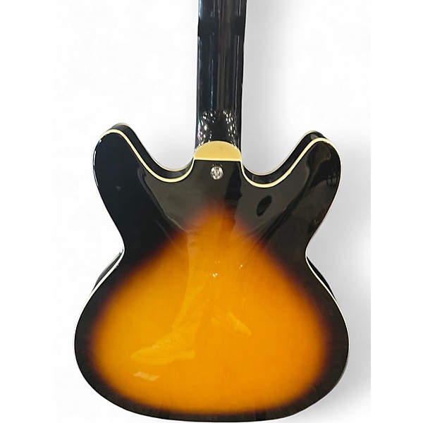 Used Hagstrom VIKING 2 Color Sunburst Hollow Body Electric Guitar