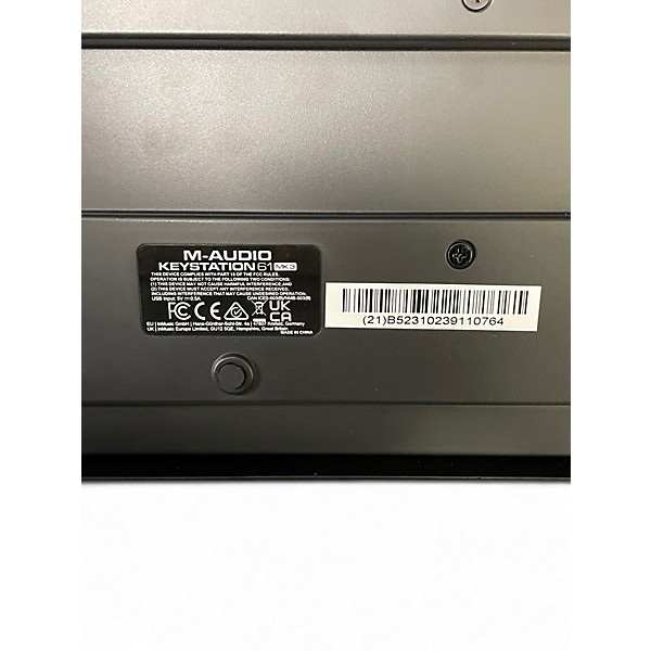 Used M-Audio Keystation 61ES MIDI Controller