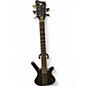 Used Warwick Corvette standard 5 String TRANSPARENT SATIN BLACK Electric Bass Guitar thumbnail