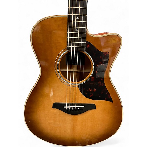 Used Yamaha AC3M DELUXE sand burst Acoustic Electric Guitar