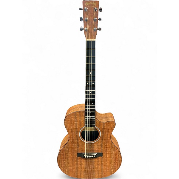 Used Martin GPC X1E KOA Natural Acoustic Electric Guitar