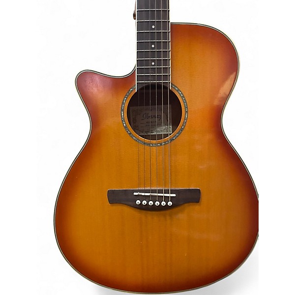 Used Ibanez AEG18LII-VV Natural Acoustic Electric Guitar