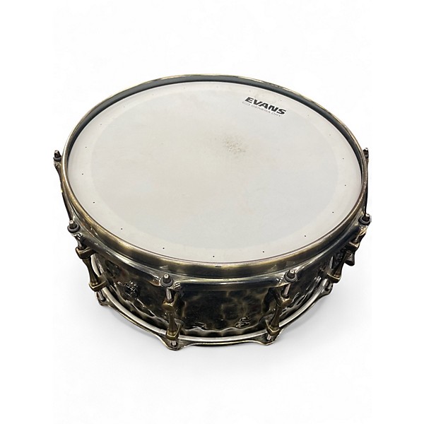 Used Mapex 14in black panther bpbr465hzn 14" brass Drum