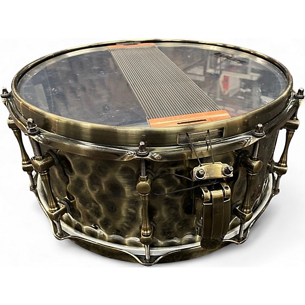Used Mapex 14in black panther bpbr465hzn 14" brass Drum