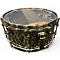 Used Mapex 14in black panther bpbr465hzn 14" brass Drum