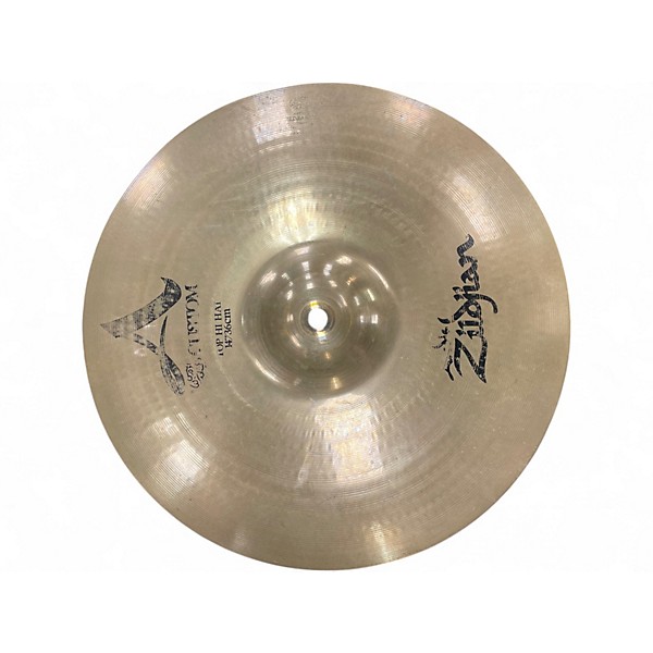 Used Zildjian 14in A Custom Hi Hat Pair Cymbal
