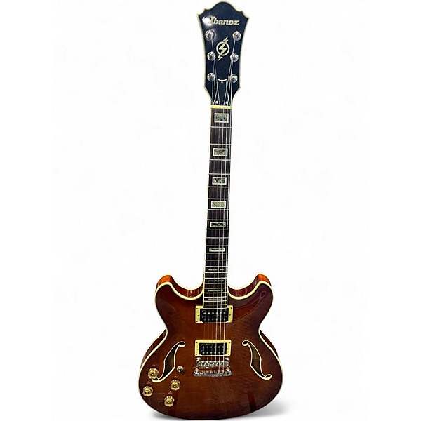 Used Ibanez AS83L VIOLIN SUNBURST Hollow Body Electric Guitar