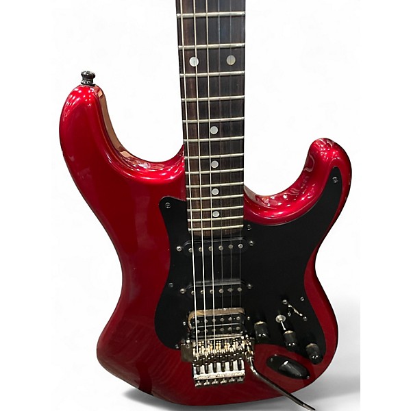 Vintage 1986 Kramer PACER DELUXE Candy Apple Red Metallic Solid Body Electric Guitar