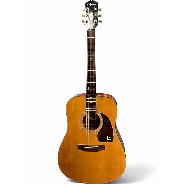Used Epiphone PR350S Natural Acoustic Guitar