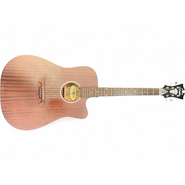 Used D'Angelico DAPLSD500MAHCP Mahogany Acoustic Guitar