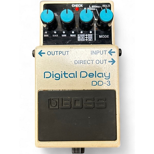 Used BOSS DD3 Digital Delay Effect Pedal