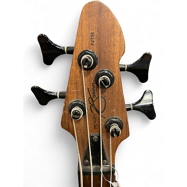 Used Peavey Grind NTB Natural Electric Bass Guitar