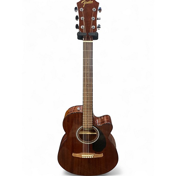 Used Fender FA135CE Concert Natural Acoustic Electric Guitar
