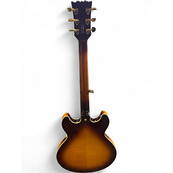 Used Yamaha SA2200 BROWN SUNBURST Hollow Body Electric Guitar
