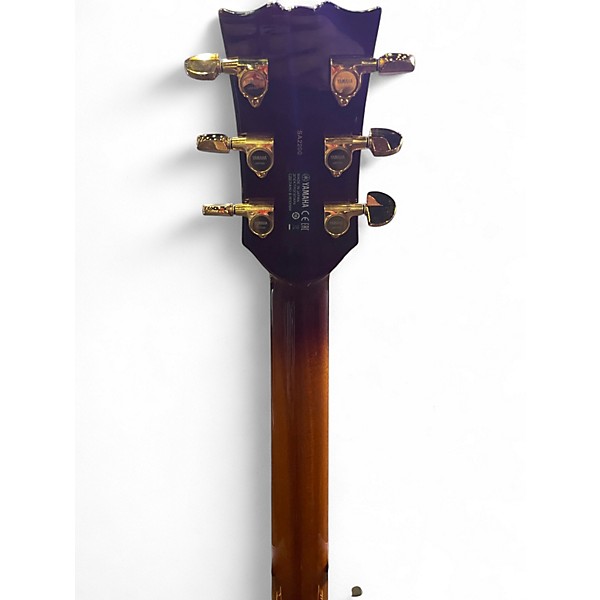 Used Yamaha SA2200 BROWN SUNBURST Hollow Body Electric Guitar