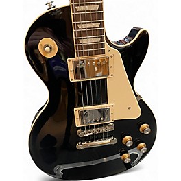 Used Gibson Les Paul Classic Black Solid Body Electric Guitar