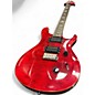 Used PRS SE Custom 24 Crimson Red Trans Solid Body Electric Guitar