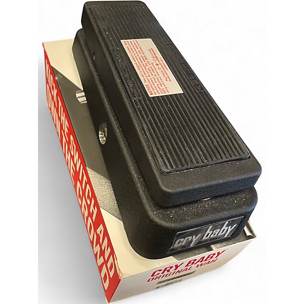 Used Dunlop GCB95 Original Crybaby Wah Effect Pedal