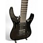 Used Jackson JS22-7 Dinky 7 String Black Solid Body Electric Guitar