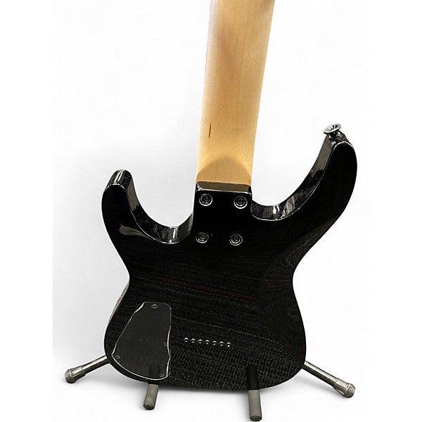 Used Jackson JS22-7 Dinky 7 String Black Solid Body Electric Guitar