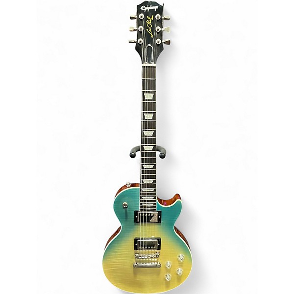 Used Epiphone LES PAUL MODERN CARRIBEAN FADE Solid Body Electric Guitar
