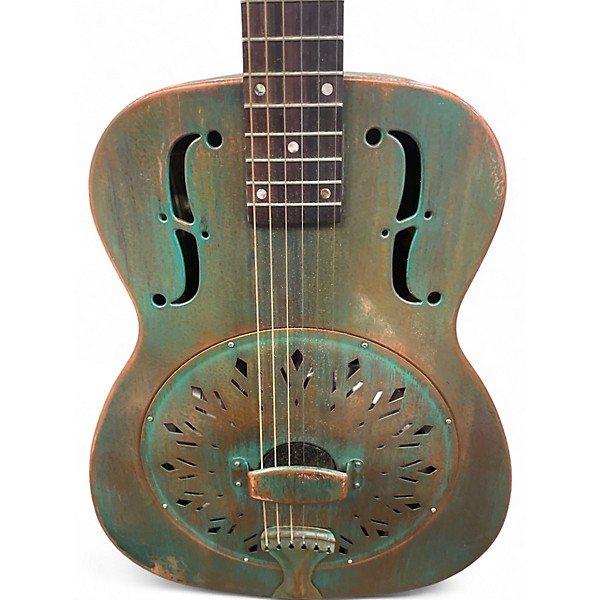 Used Recording King RM 997 VG Classic Copper Resonator Guitar