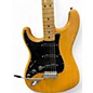 Vintage 1977 Fender Stratocaster Left Handed Natural Solid Body Electric Guitar thumbnail