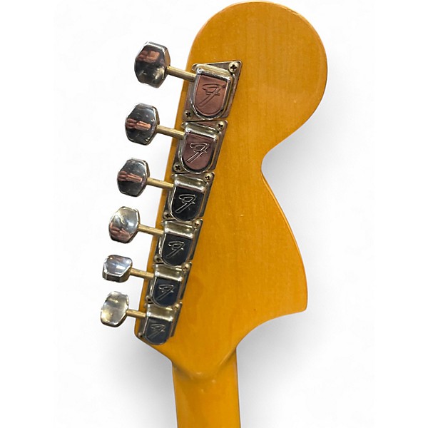 Vintage 1977 Fender Stratocaster Left Handed Natural Solid Body Electric Guitar