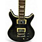 Used Hamer SUNBURST QT BLACK QUILT Solid Body Electric Guitar