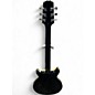Used Hamer SUNBURST QT BLACK QUILT Solid Body Electric Guitar