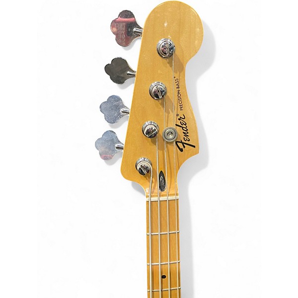 Used Fender Player Precision Bass Orange Electric Bass Guitar