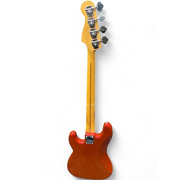 Used Fender Player Precision Bass Orange Electric Bass Guitar