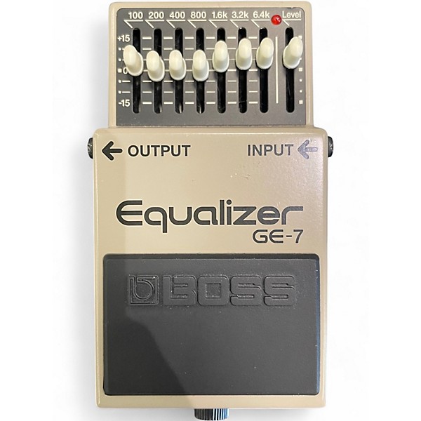 Used BOSS GE7 Equalizer Pedal