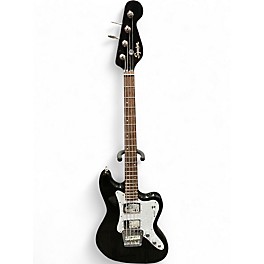 Used Squier Paranormal Rascal Metallic Black Electric Bass Guitar
