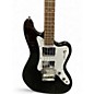 Used Squier Paranormal Rascal Metallic Black Electric Bass Guitar