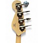 Used Squier Paranormal Rascal Metallic Black Electric Bass Guitar