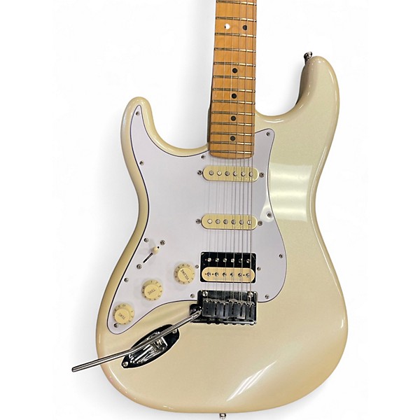 Used Fender Player Plus Stratocaster Pearl White Solid Body Electric Guitar